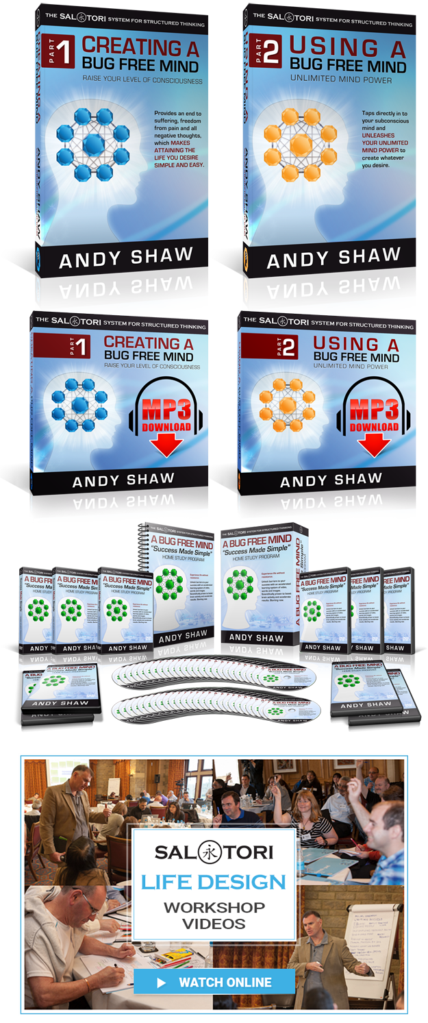 Books, Audios, CABFM SMS Videos & Life Design Workshop Recordings Surround yourself with the Bug Free mind Process