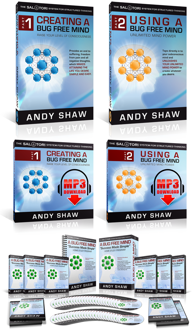 Books, Audios & CABFM Videos - Surround Yourself With The Bug Free Mind Process