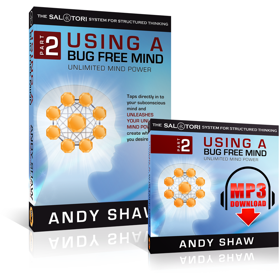Using A Bug Free Mind - Paperback Book & mp3 Audio Download